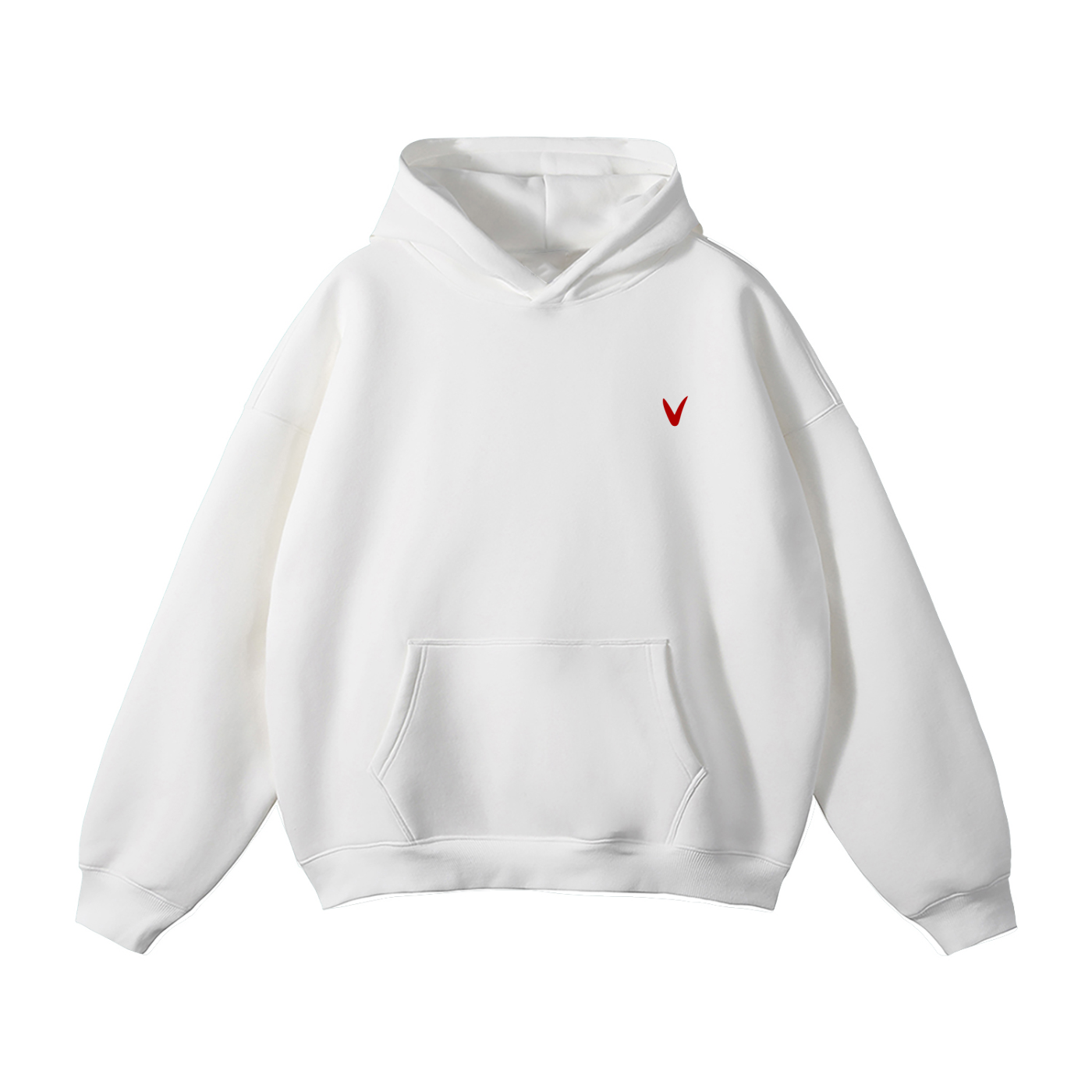 VELOR Oversize Fleeced Hoodie