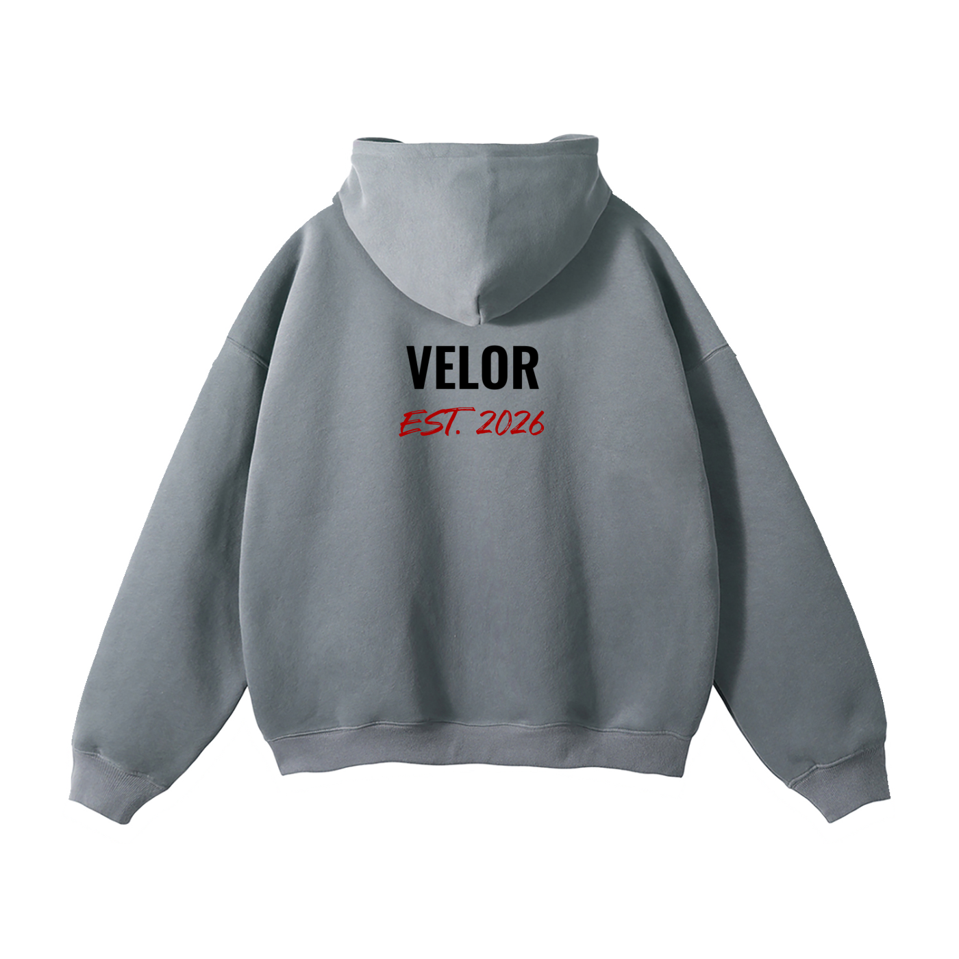 VELOR Oversize Fleeced Hoodie