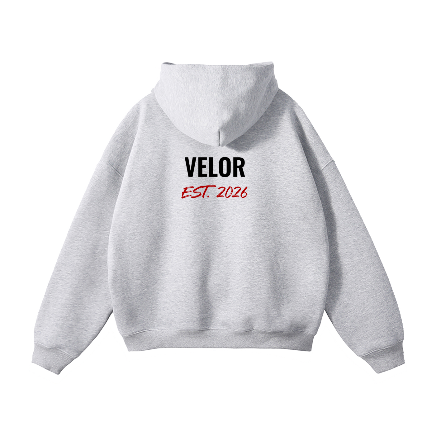VELOR Oversize Fleeced Hoodie