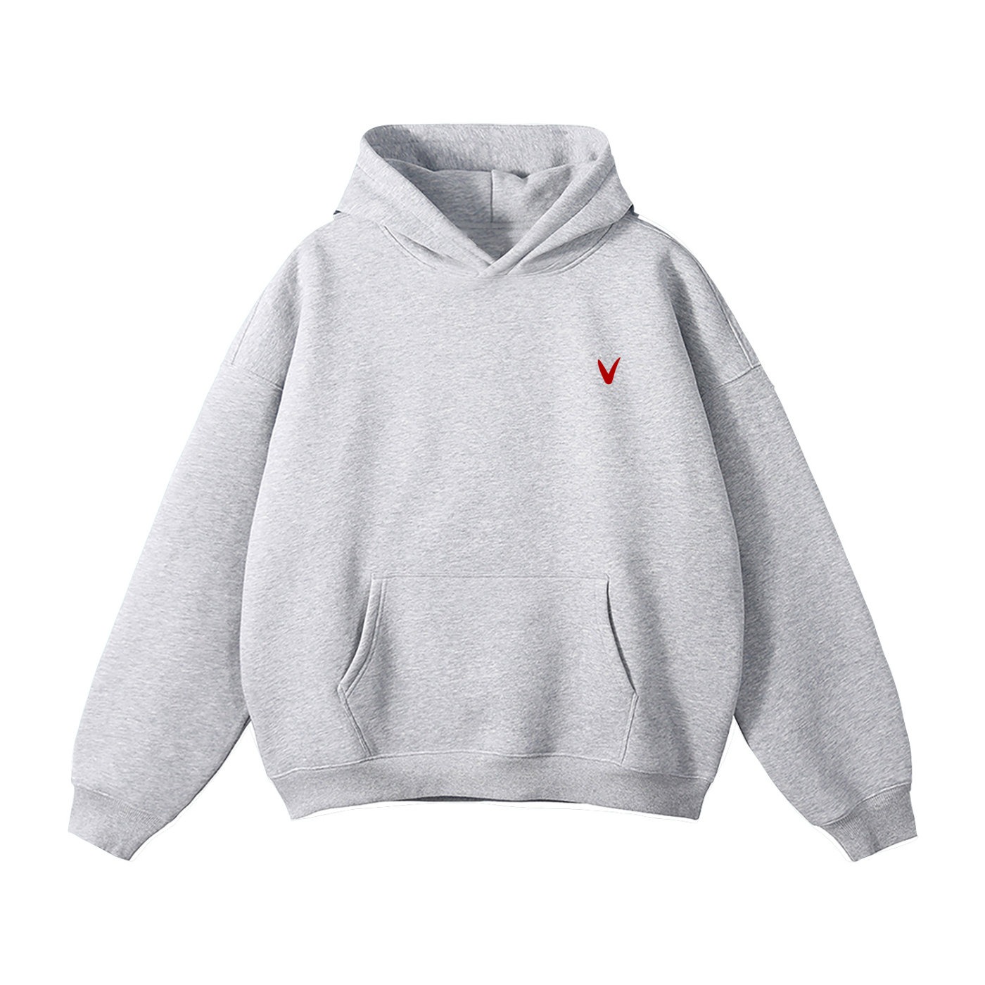 VELOR Oversize Fleeced Hoodie